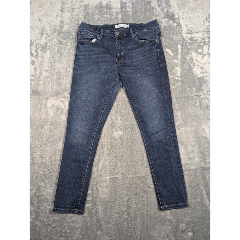 BKE Jeans Womens 31x25 Blue Payton Mid Rise Ankle Skinny Universal Fit Dark Wash